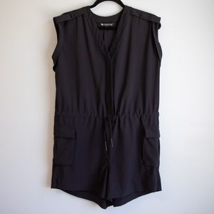 Athleta Sutton black romper-2